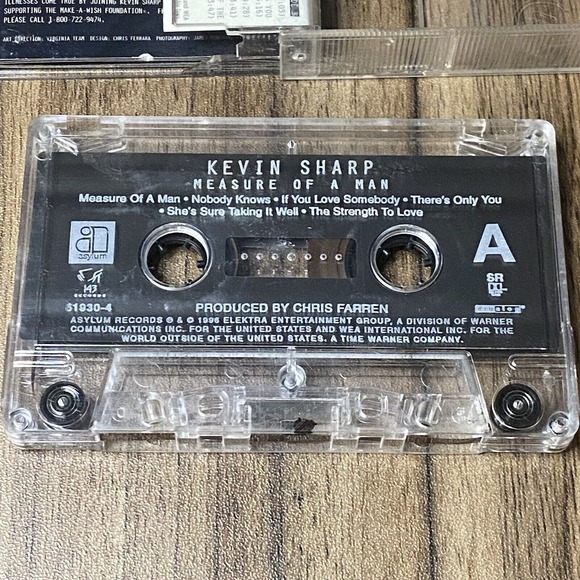 Measure of a Man by Kevin Sharp (Cassette, Sep-1996, Asylum) - Picture 5 of 9